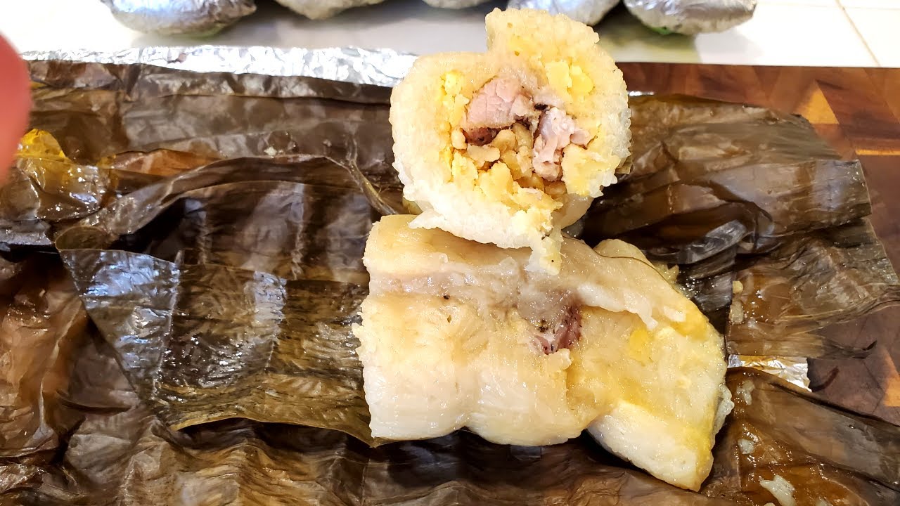 Sticky Rice Pork Belly Wrap | Nom Som Chrouk