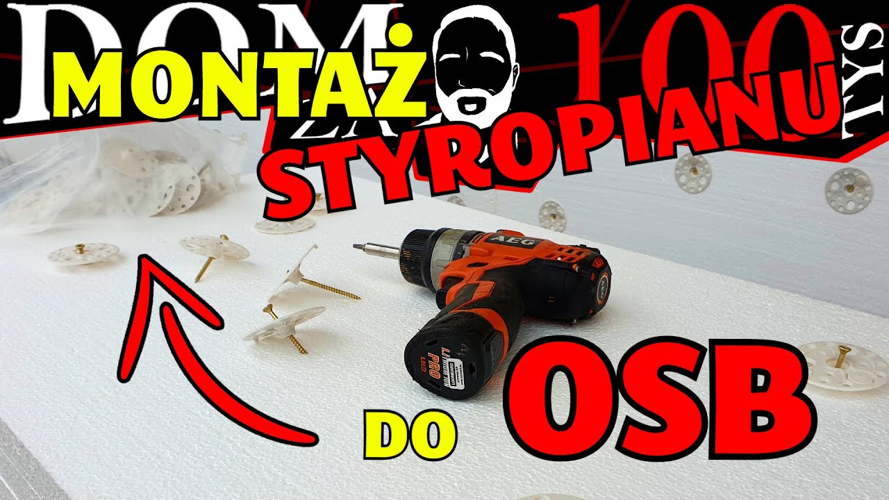►Styropian na elewację domu szkieletowego BEZ RUSZTU? Jak to samemu zrobić z osb? Dom za 100 tys 187