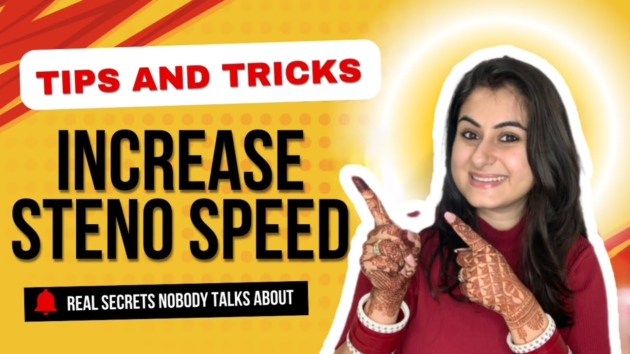 Real secrets on HOW TO INCREASE STENO SPEED  #steno #examtips #viralvideo #explore #govtjob #like 