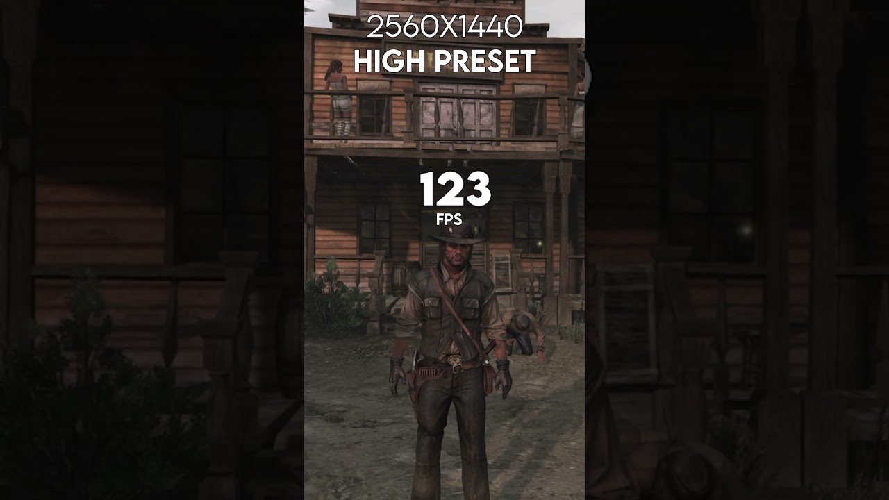 Red Dead Redemption 1 PC : Low vs Ultra Graphics (RTX 4060)
