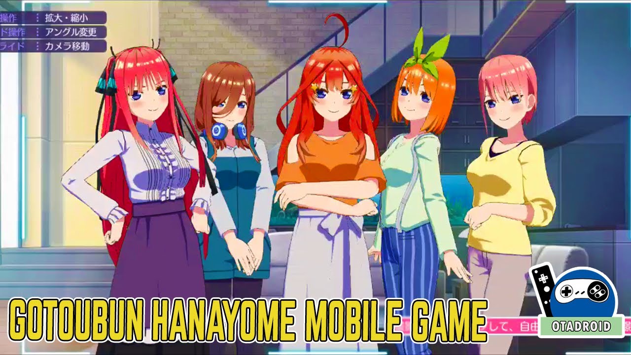 Gotoubun Hanayome Android Game Showcase