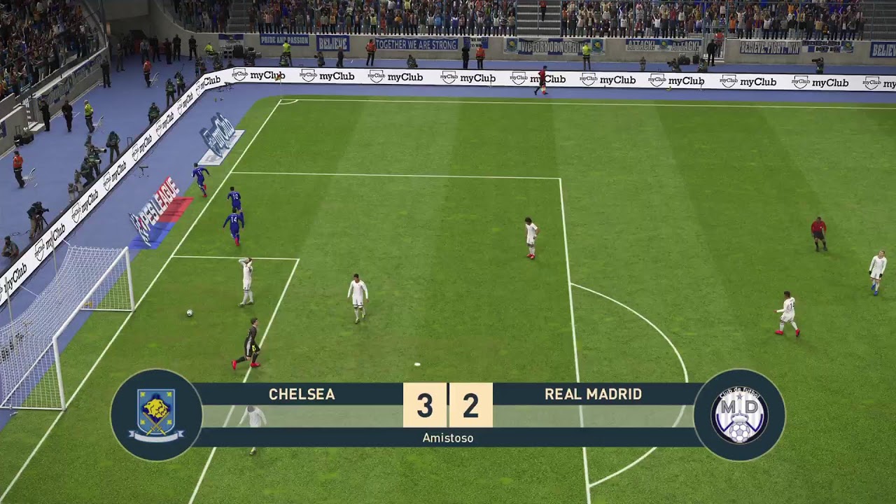 PES 2019 Chelsea vs Real Madrid