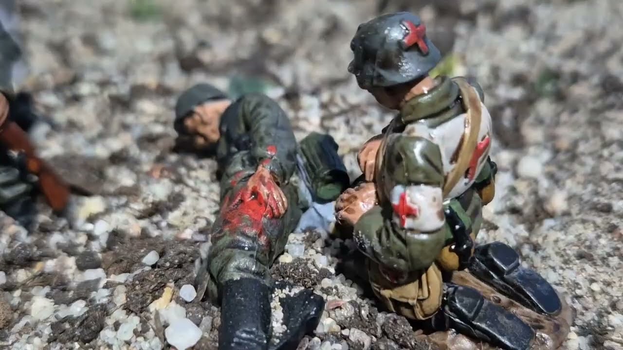 Stahl squad a WW2 army men stop motion film