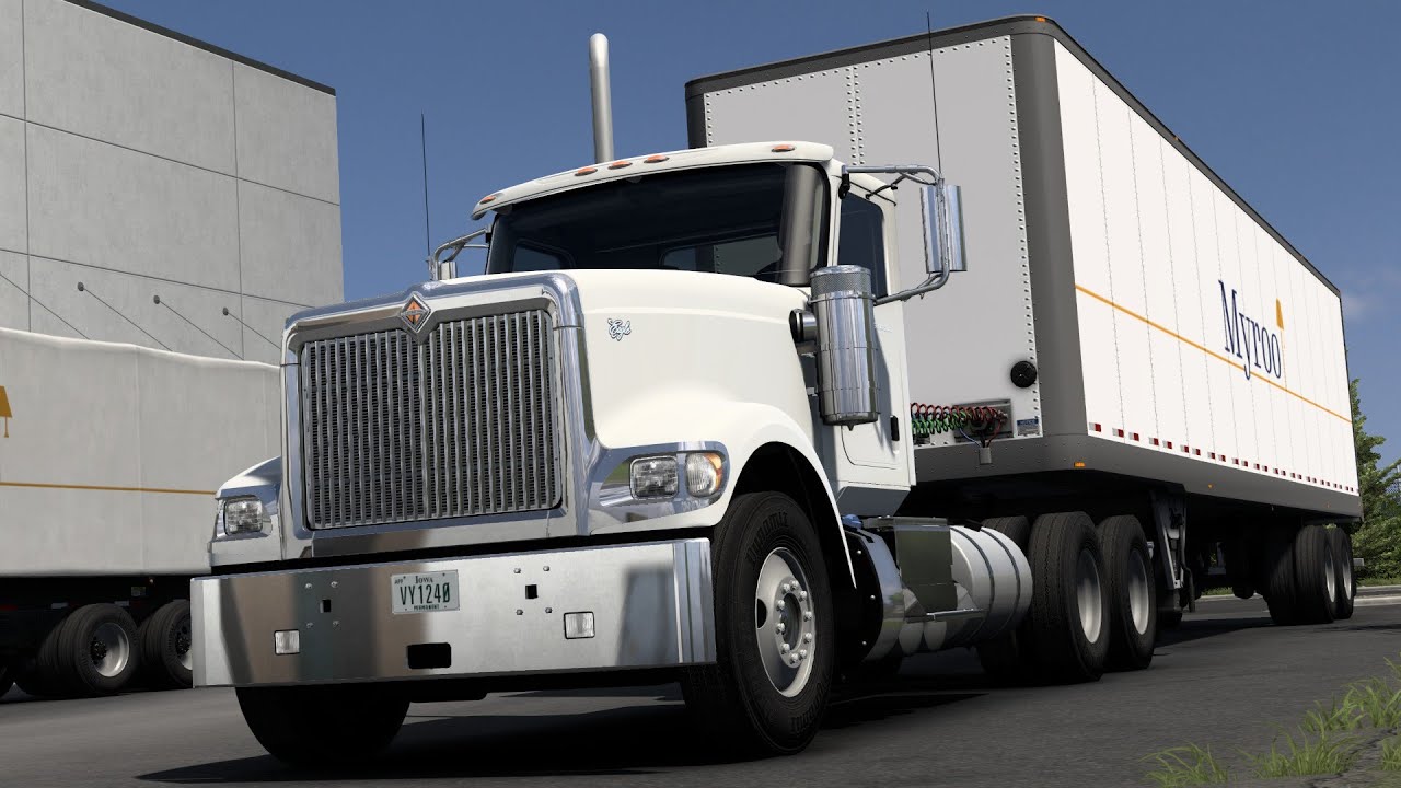 American Truck Simulator [1.55] - Sioux City (IA) to Mason City (IA)