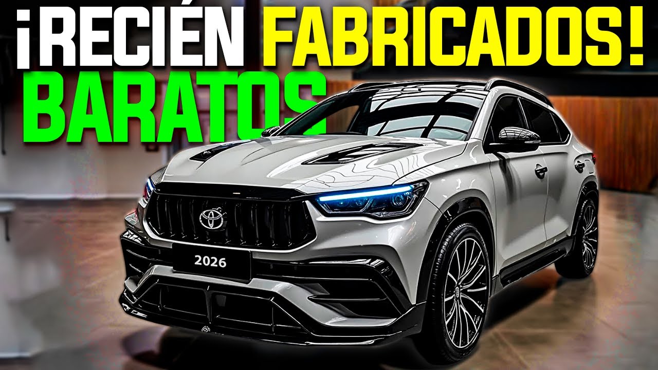 10 AUTOS NUEVOS MUY BARATOS que PUEDES COMPRAR en 2025 🚗🔥