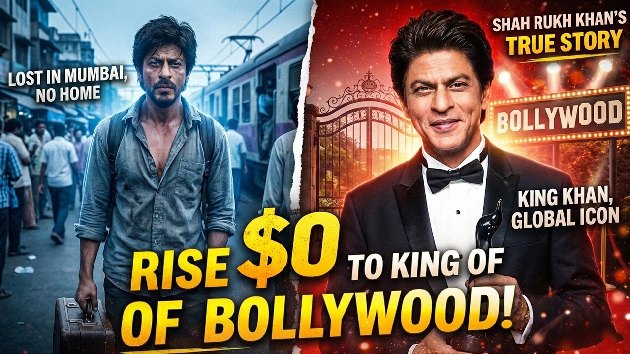 The Untold Struggle of Shah Rukh Khan | From Middle-Class Delhi Boy to King of Bollywood