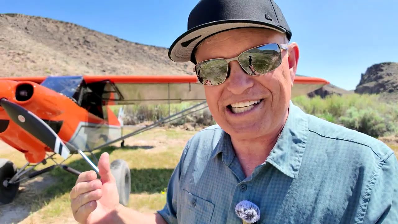 Flying to a ghost town in Idaho