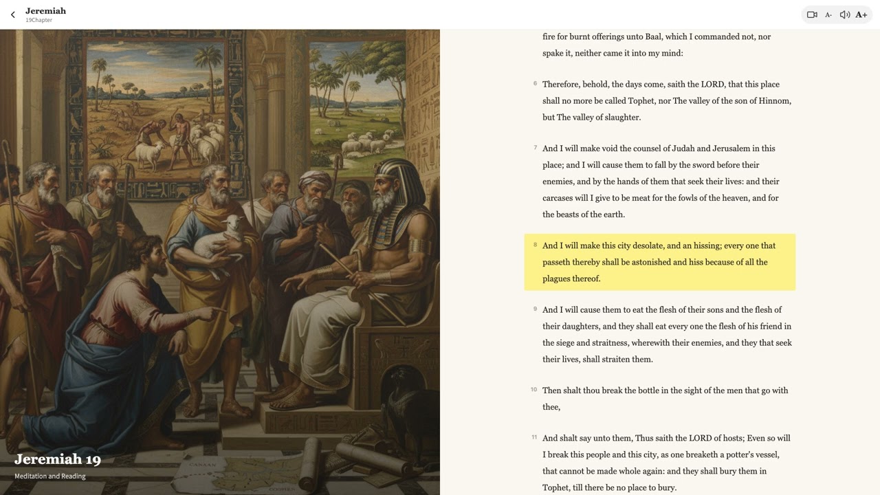 Jeremiah Chapter 19 (NIRV)