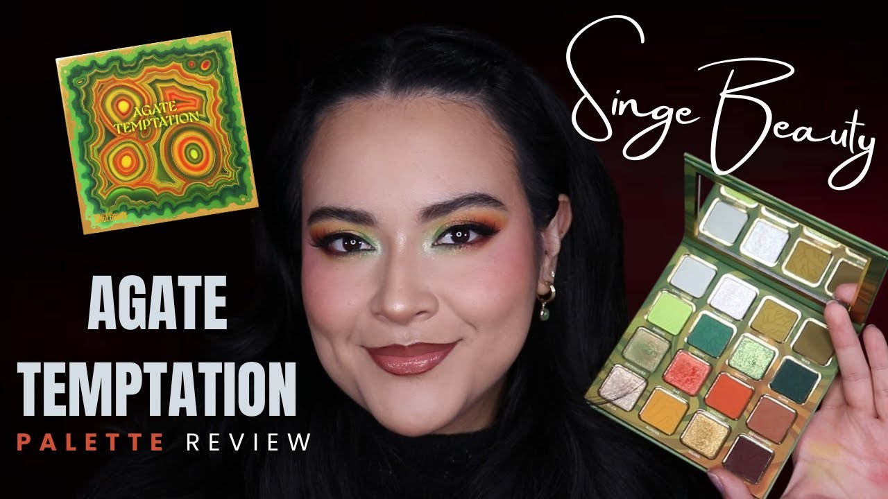 Agate Temptation Singe Beauty Palette Review (In Depth & Swatches)