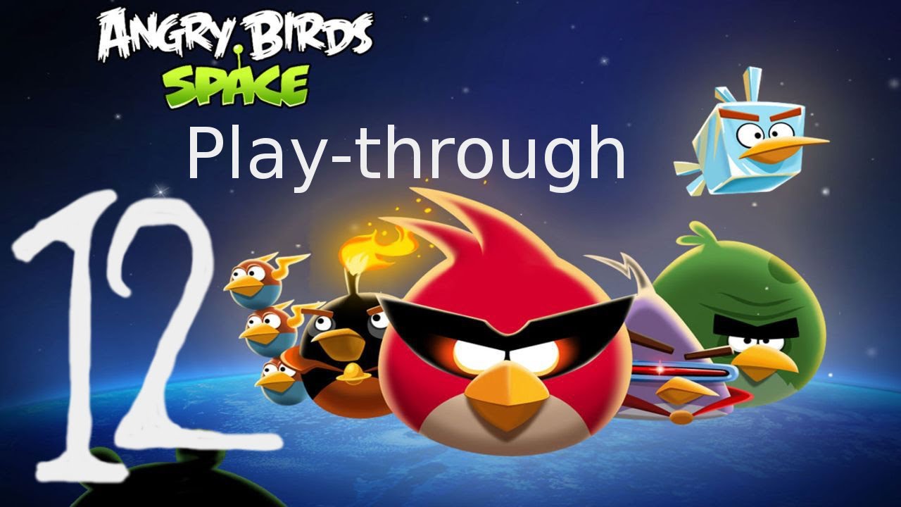 Let's Play Angry Birds Space - 12 New Wave Bird Pirates from Outer Space!