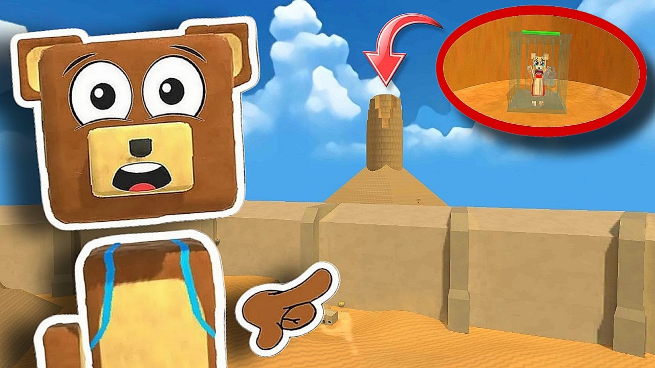 СЕКРЕТНОЕ МЕСТО СПРЯТАННЫХ МЕДВЕДЕЙ ПУСТЫНИ 🤯🔥 | Super Bear Adventure #2
