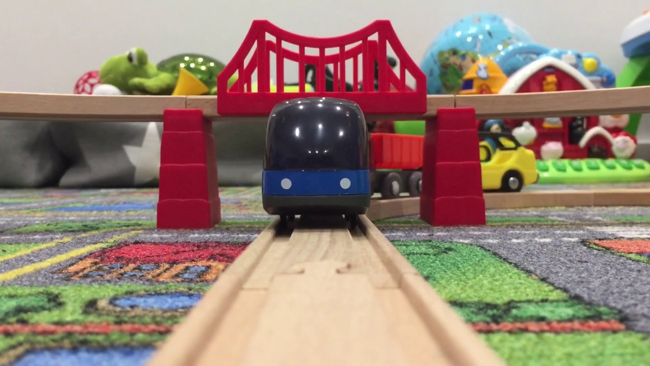 Wooden Railway | ASMR | Playtive Junior Lidl