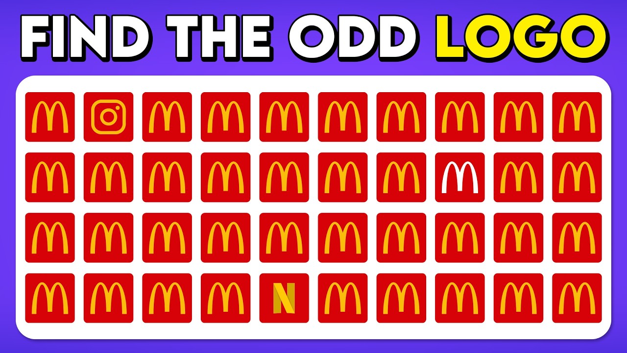 Find the ODD Logo Out - Ultimate Brand Logo Quiz 🥤🍏 Mouse Quiz
