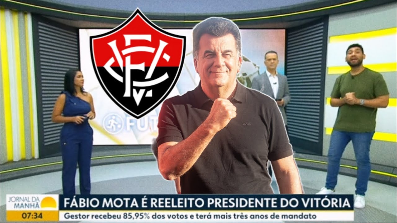 F&aacute;bio Mota &eacute; Reeleito Presidente do Vit&oacute;ria,  Gestor teve 85,95% Dos Votos