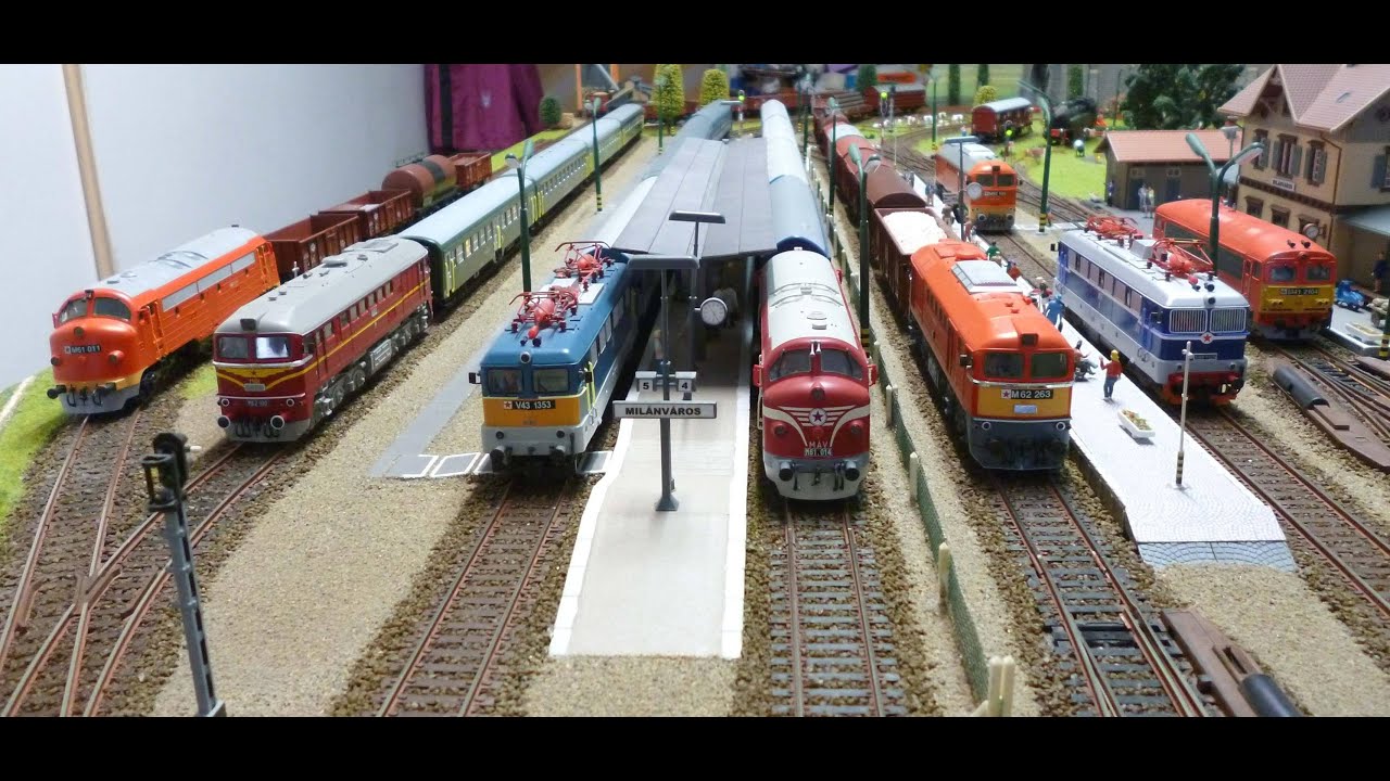 VASÚTMODELL ,Modellvasút, Modelleisenbahn, Terepasztal, Ep IV. MÁV.