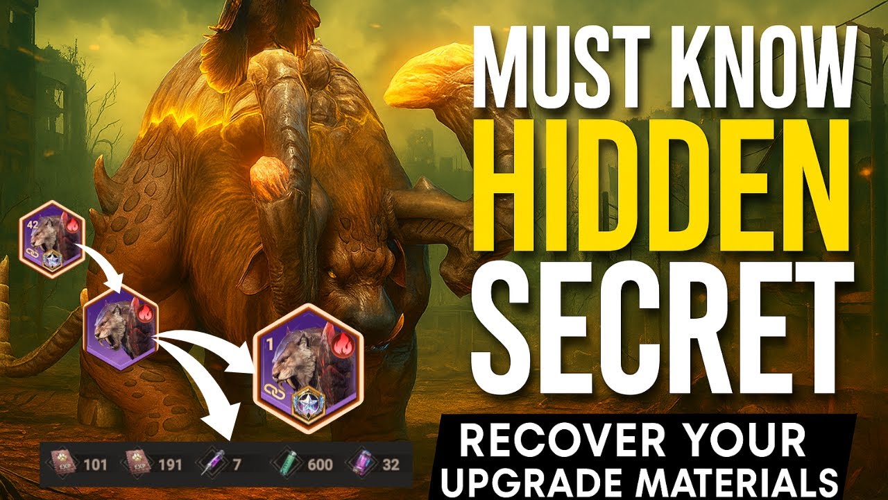 Unveiling the Beastly Secret! How to Recover Your Invested Materials!