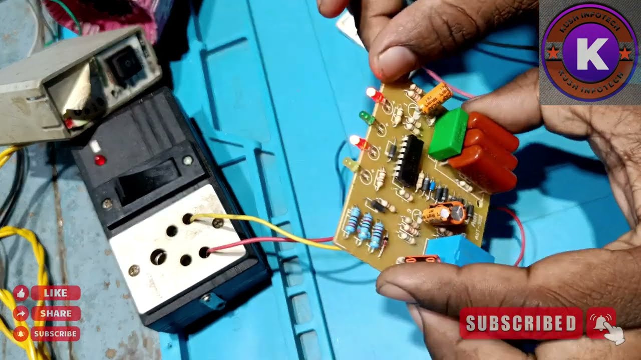 How to make delay timer Circuit using lm324 
