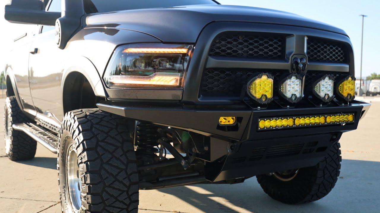 Morimoto XB Headlights for Ram 1500 2500 3500 - Clear and Amber
