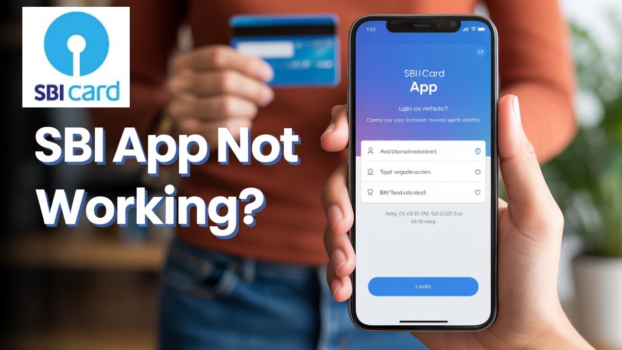 Fix SBI Card App Not Working I SBI Card App Not Opening Problem Solved
