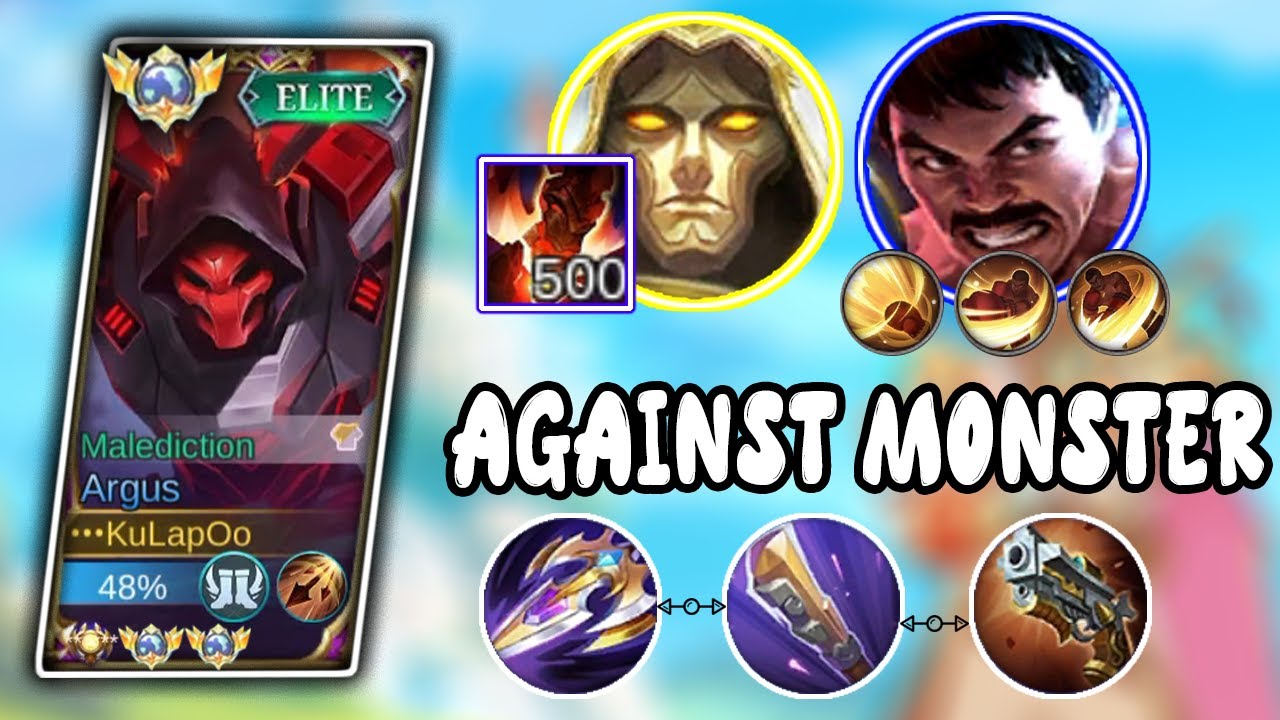 ARGUS 99% Against Late Game Demons | Argus Top #1 Global Build | Mobile Legends