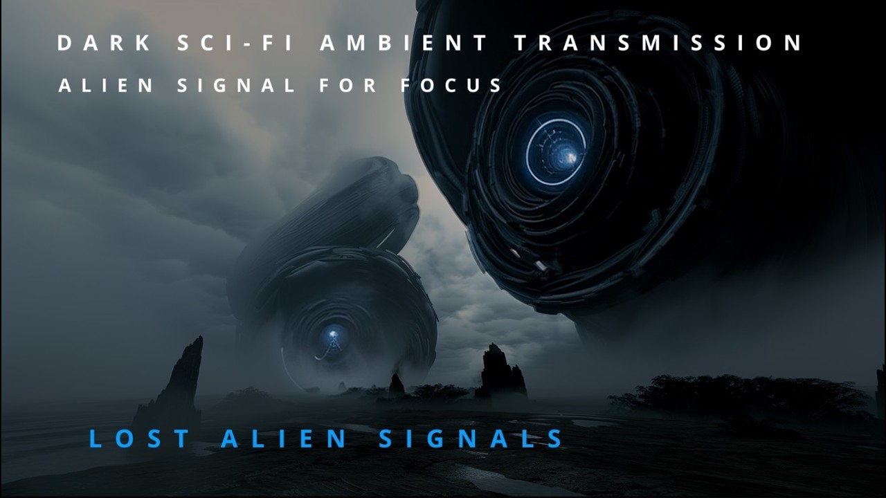 Dark Sci-Fi Ambient Transmission | 1 Hour Alien Signal for Focus