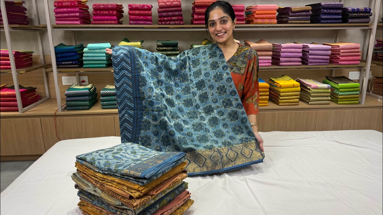 Chanderi Silk Cotton Sarees | ₹ 2, 800/- | -#sareelove #chanderisilk 