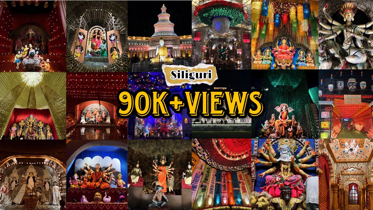 Best Top 20 Durga Puja in Siliguri 2024 || Siliguri Durga Puja Pandal 2024 #trending #durgapuja
