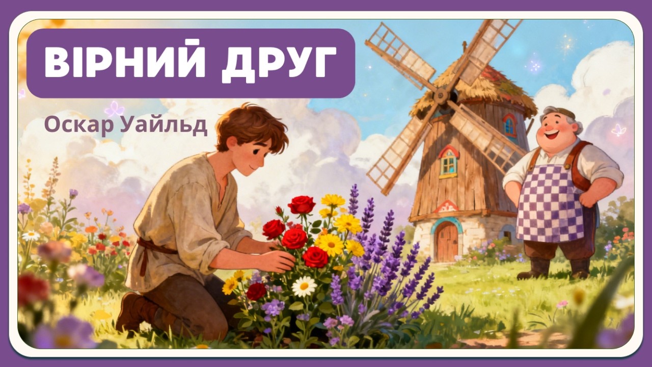 🎧 Оскар Уайльд – Вірний друг | Аудіоказка українською мовою | Слухати онлайн повністю