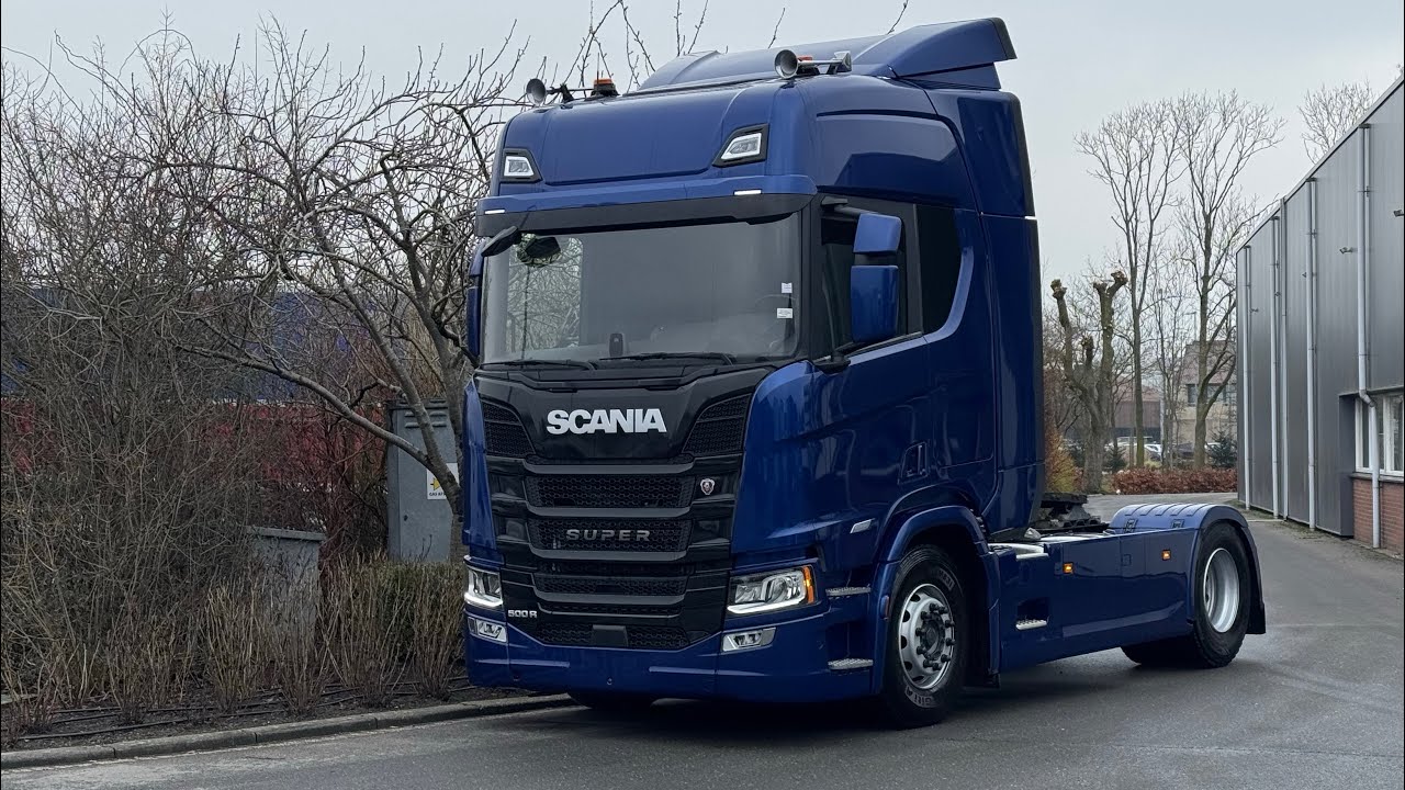 SCANIA R 500 super - WB 3900 - FULL AIR - hydraulics - 2x tank - year 2014