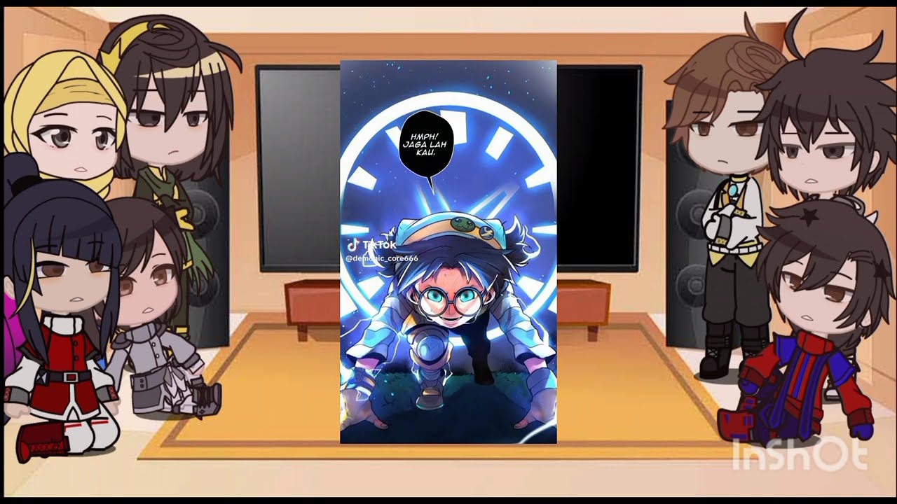 🌟Ejen Muda REACT TO Geng BoBoiBoy 🌟 Gacha club ✨ Part1/?? #boboiboyelements #ejenali