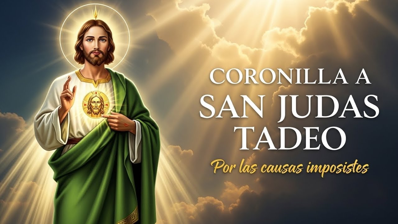 CORONILLA A SAN JUDAS TADEO 💚 