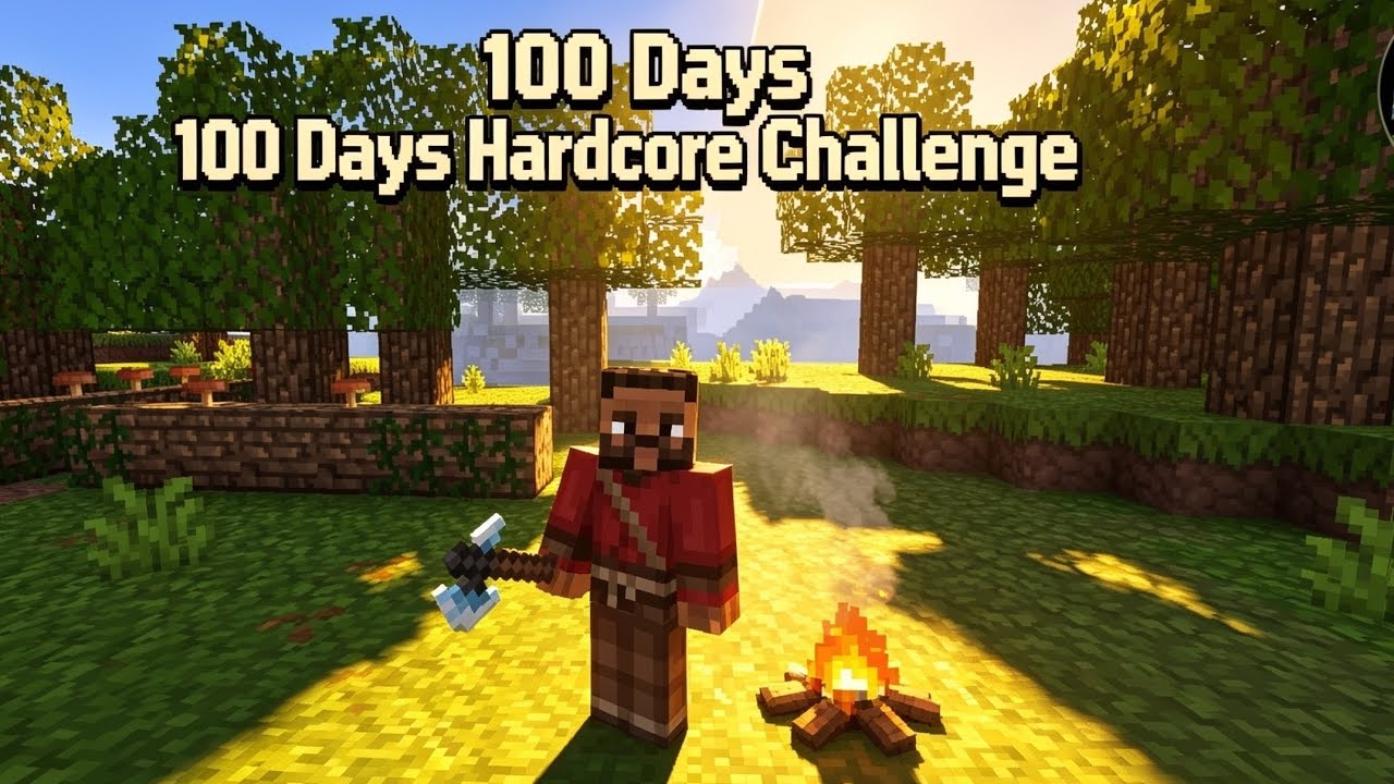 100 DAYS HARDCORE CHALLENGE IN LUANTA MINTEST 😱🤯 | LUANTA MINTEST GAMEPLAY #gaming 
