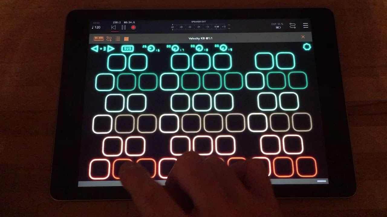 Velocity Keyboard iOS MPE AUv3 video review