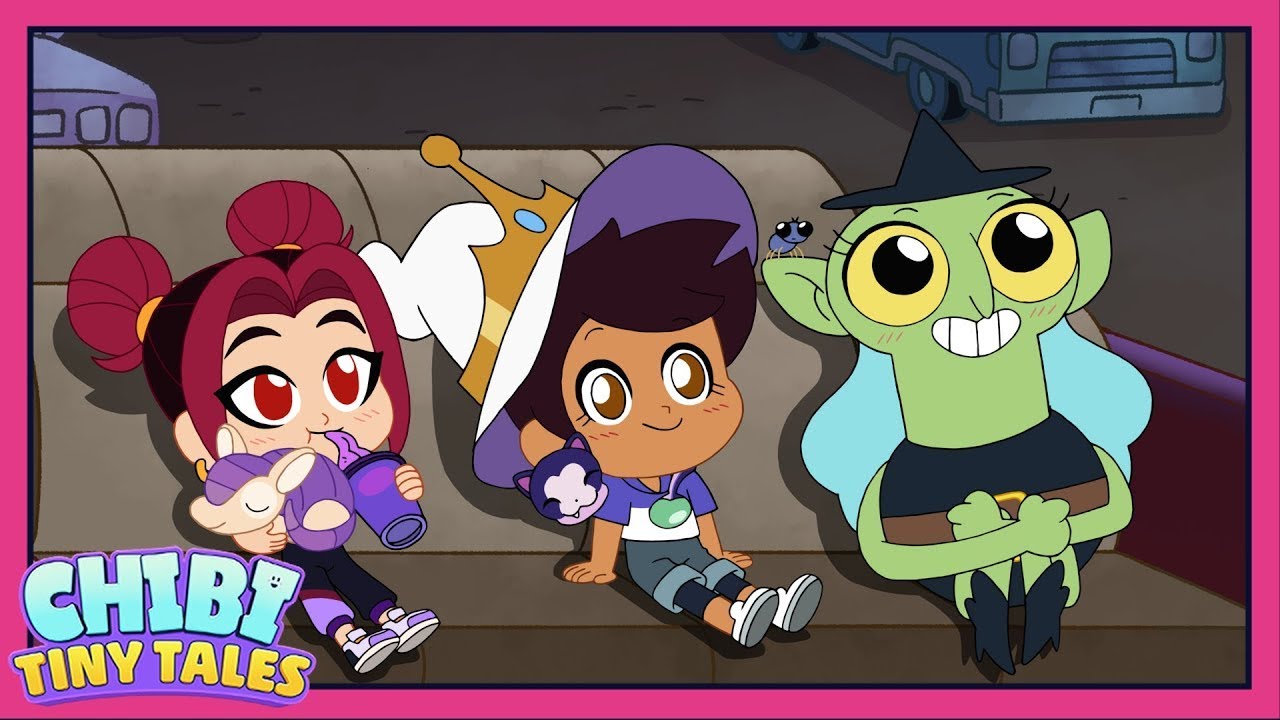 ZOMBIES x The Owl House x Kiff Chibi Tiny Tales | Witches Night Out | @disneychannelanimation