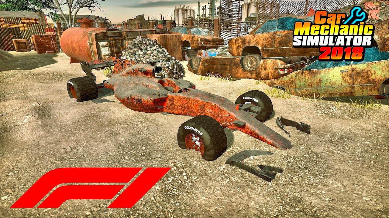 F1 Renault R.S.17 restoration - Car Mechanic Simulator 2018