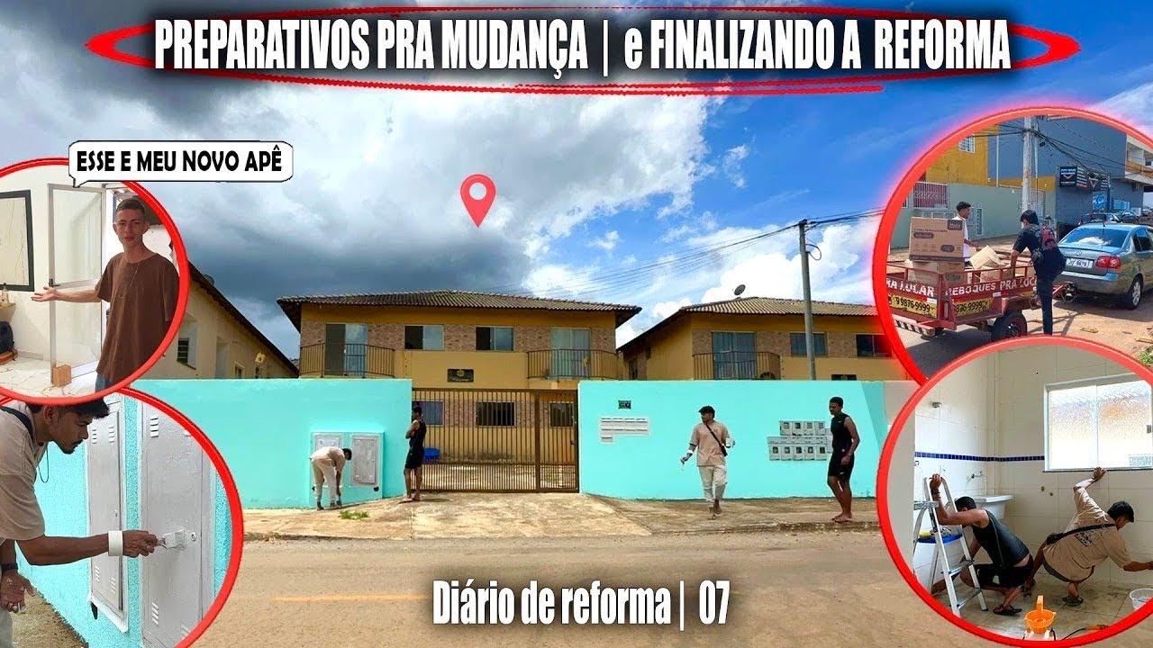 PREPARATIVOS PRA MUDANÇA e FINALIZANDO A  REFORMA🏡 ( um amigo vai morar perto de mim )