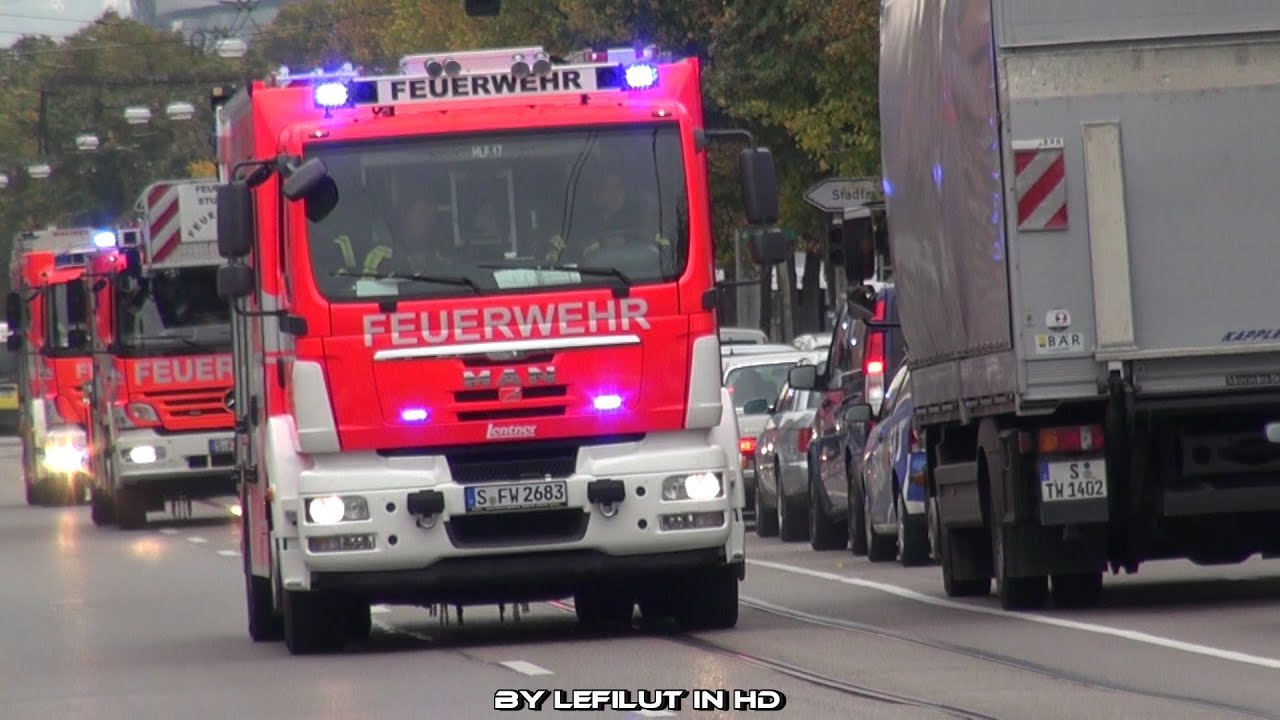 2. Alarm | Wohnungsbrand | vermisste Personen | Löschzug BF Stuttgart FW 3 Bad Cannstatt
