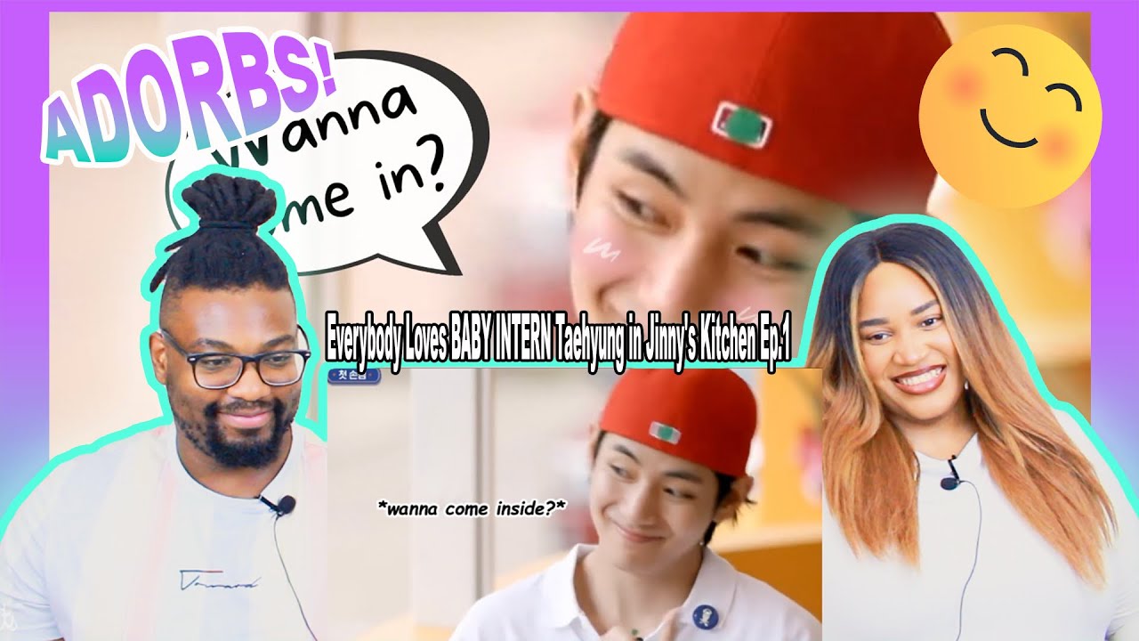 Everybody Loves BABY INTERN Taehyung in Jinny's Kitchen Ep.1| REACTION