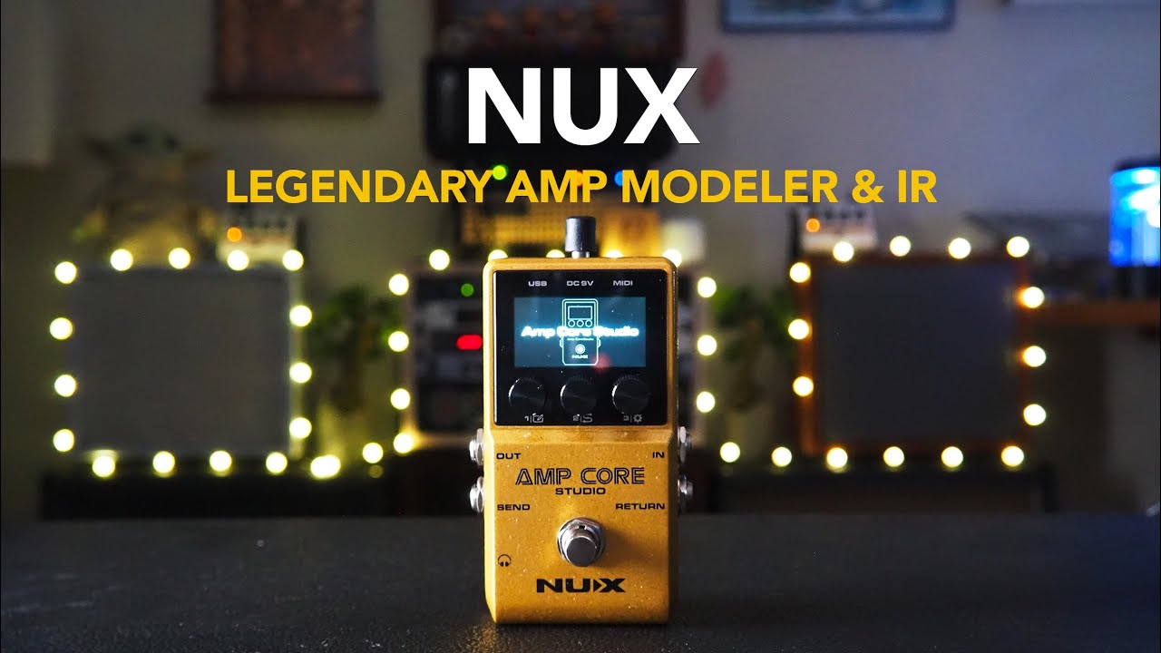 NUX // Amp Core Studio Amp Modeler & IR Pedal (Demo)