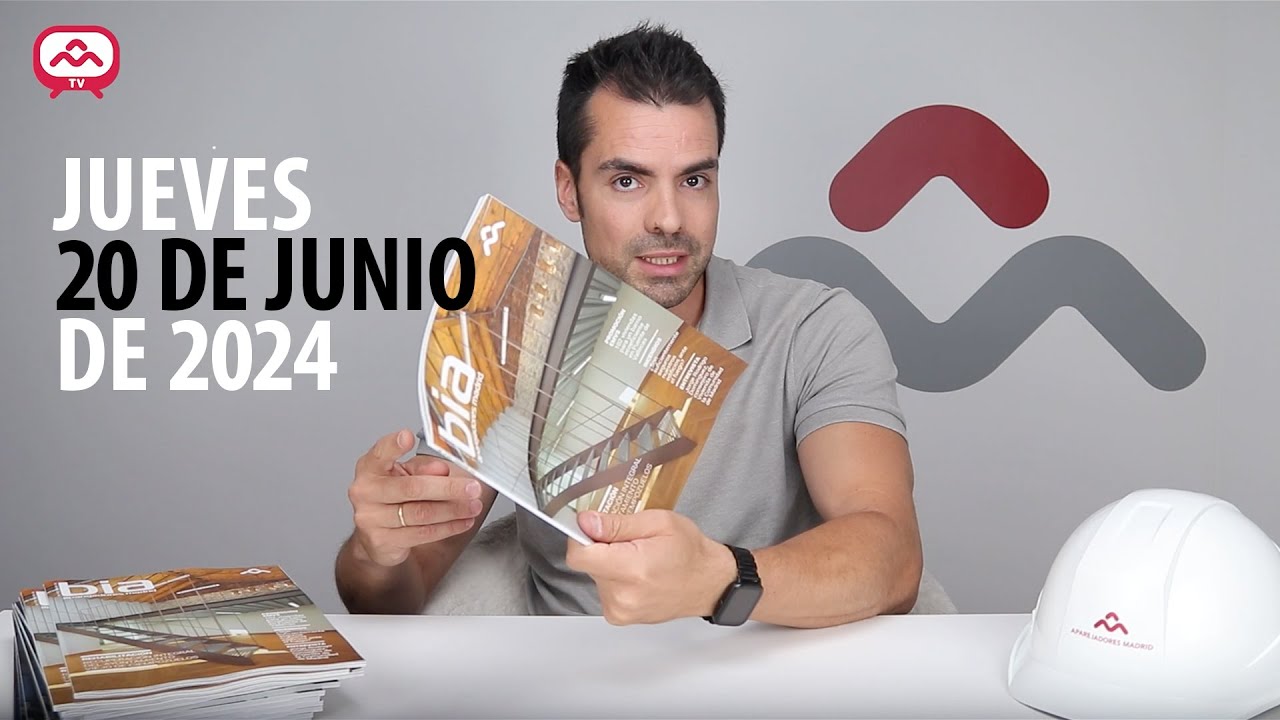 Informativo Semanal de Aparejadores Madrid - 20 de junio de 2024