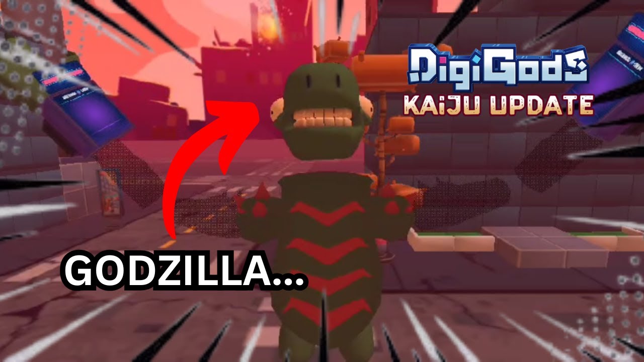 Становясь ГОДЗИЛЛОЙ в VR... | DigiGods