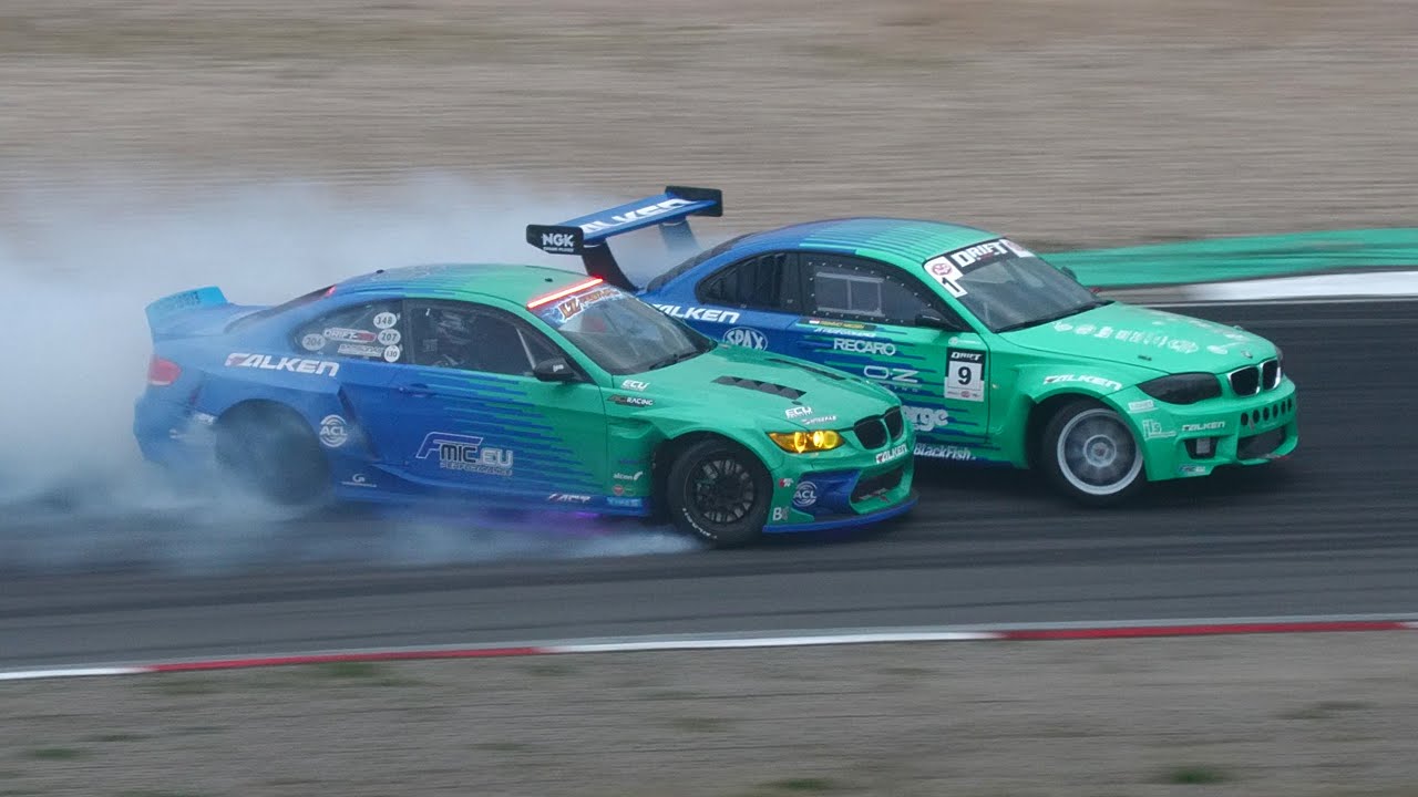24H Nürburgring 2024 - Falken Drift Show - MISTAKES, PURE SOUND & ACTION