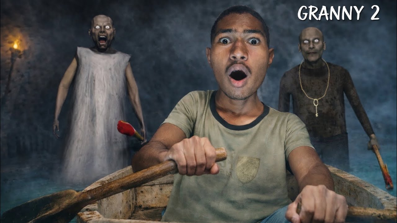 GRANNY | Granny Chapter 02 Full Gameplay | (Boat Escape)