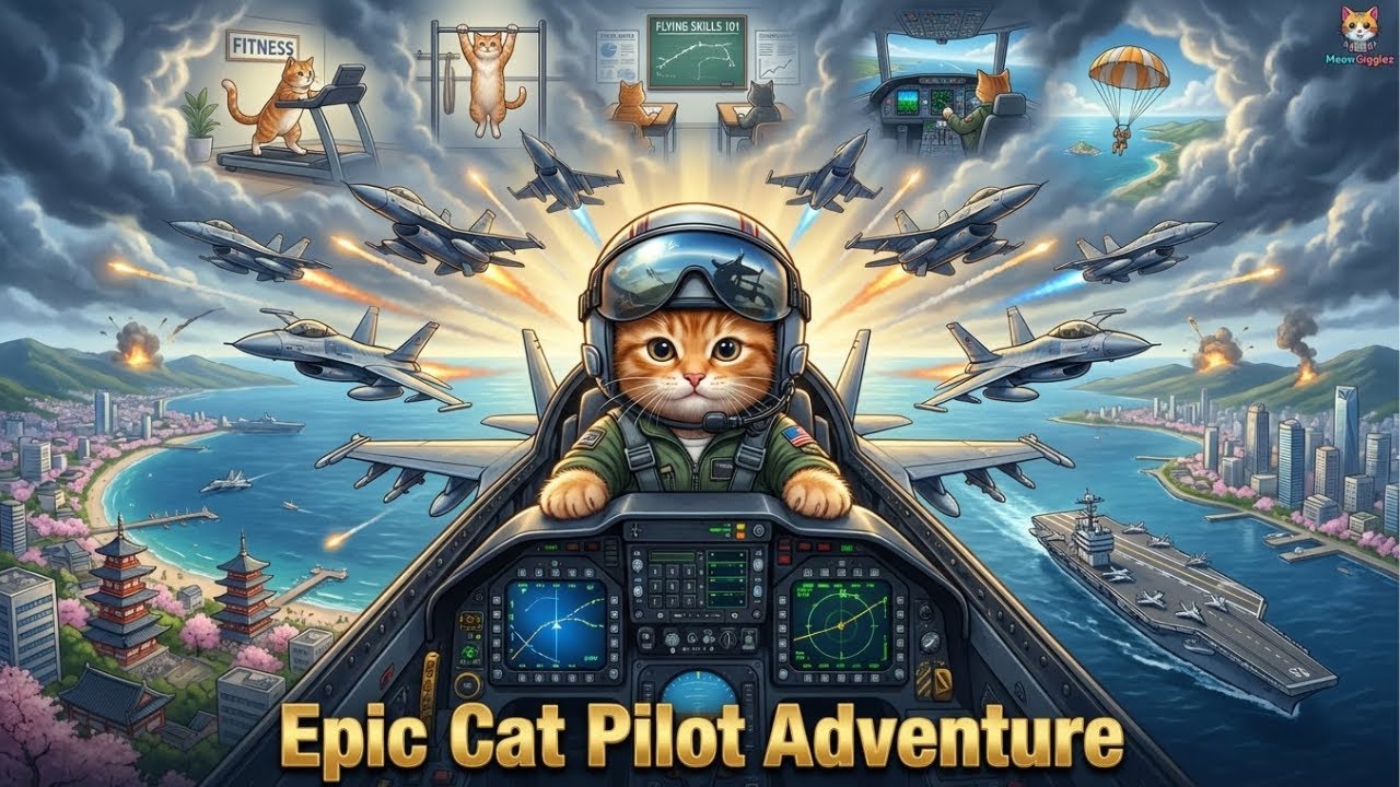 MeowGigglez as a WWII Fighter Pilot | Pearl Harbor Attack (Dec 7) ✈️💥