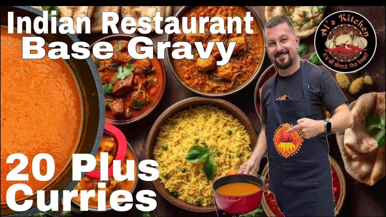 One Curry Base - 20+ Indian Curry Recipes!!