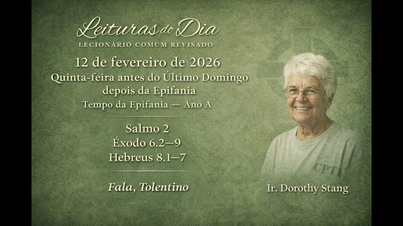 A Bíblia contra a Arma - Quinta-feira antes do Último Domingo depois da Epifania