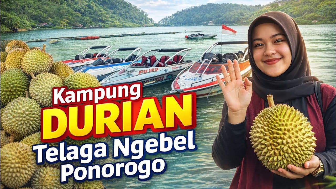 Kampung Durian Telaga Ngebel Ponorogo 🍈 Surga Durian + Wisata Danau Indah!