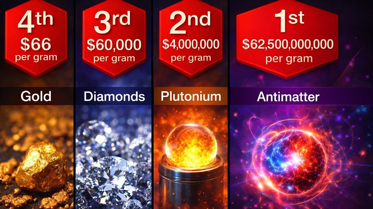 Top 60 Most Expensive Substances in the World 💎 (Ranked by Price)