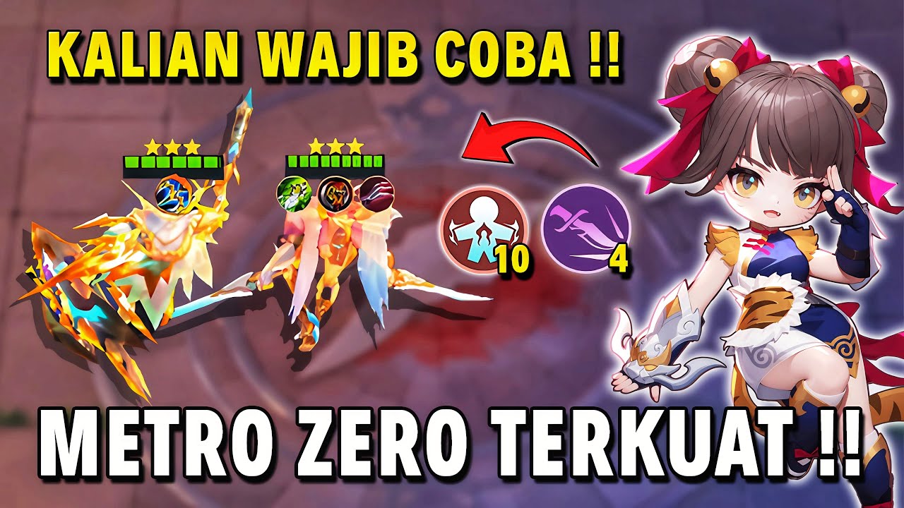 COMBO METRO ZERO INI KUAT BANGET GILAKK !! KALIAN WAJIB COBA !! COMBO MAGIC CHESS GO GO TERKUAT 2026