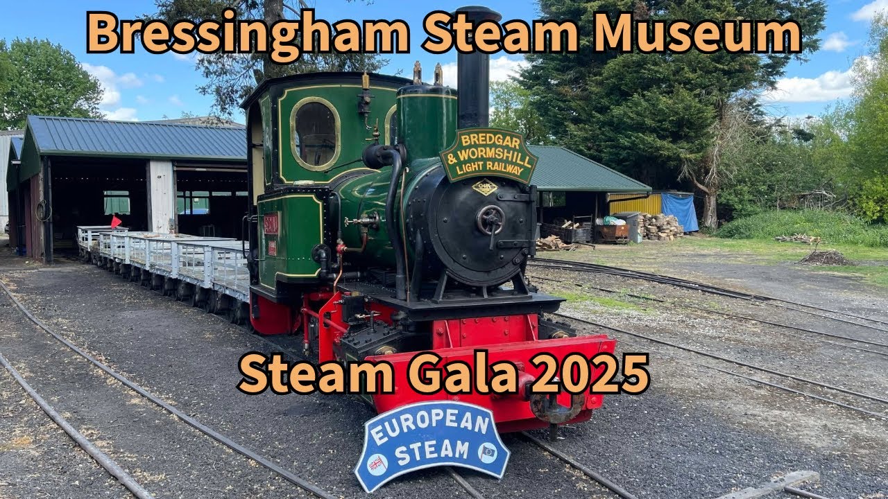 Bressingham Steam Museum Steam Gala 2025